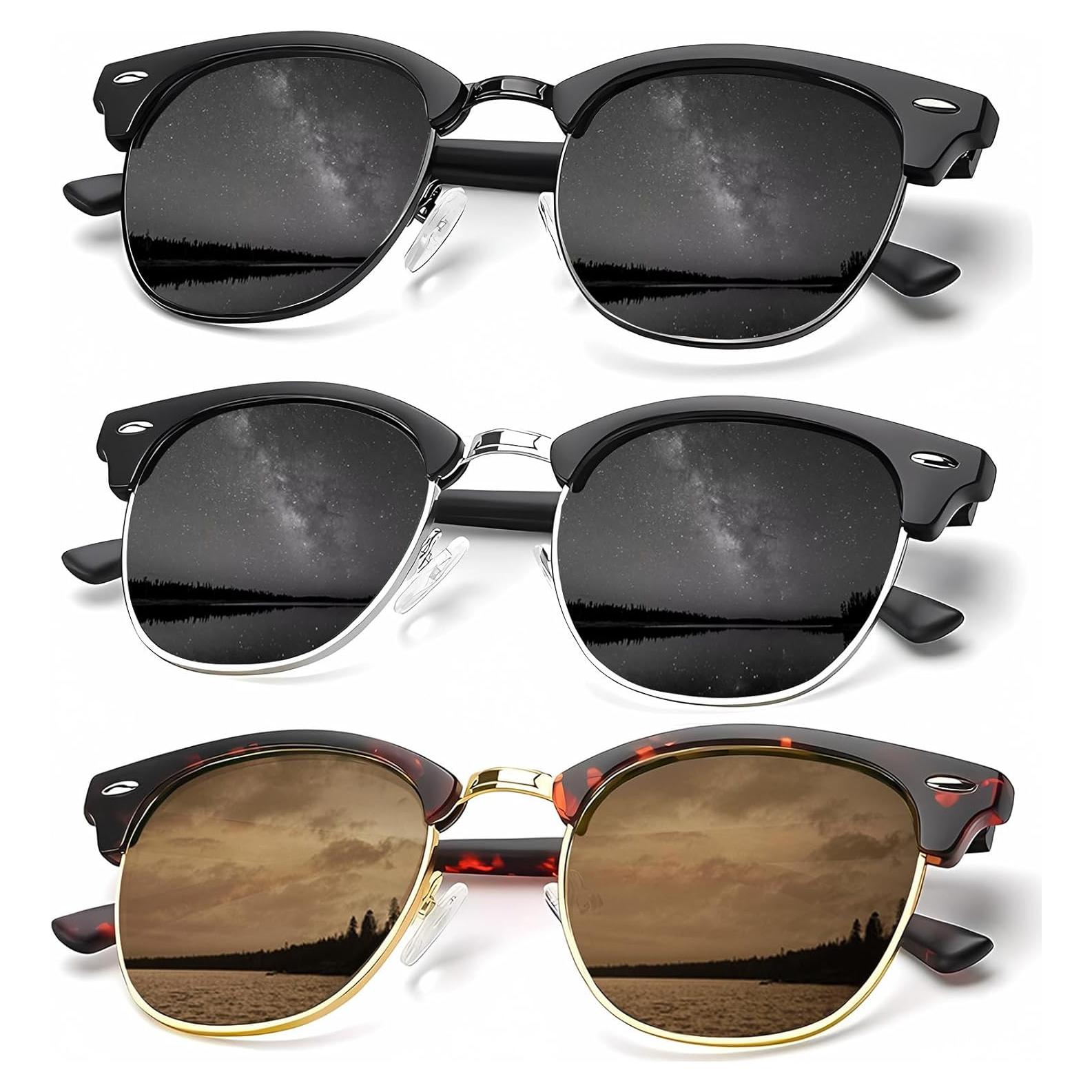 Gafas de sol KALIYADI polarizadas unisex retro UV400