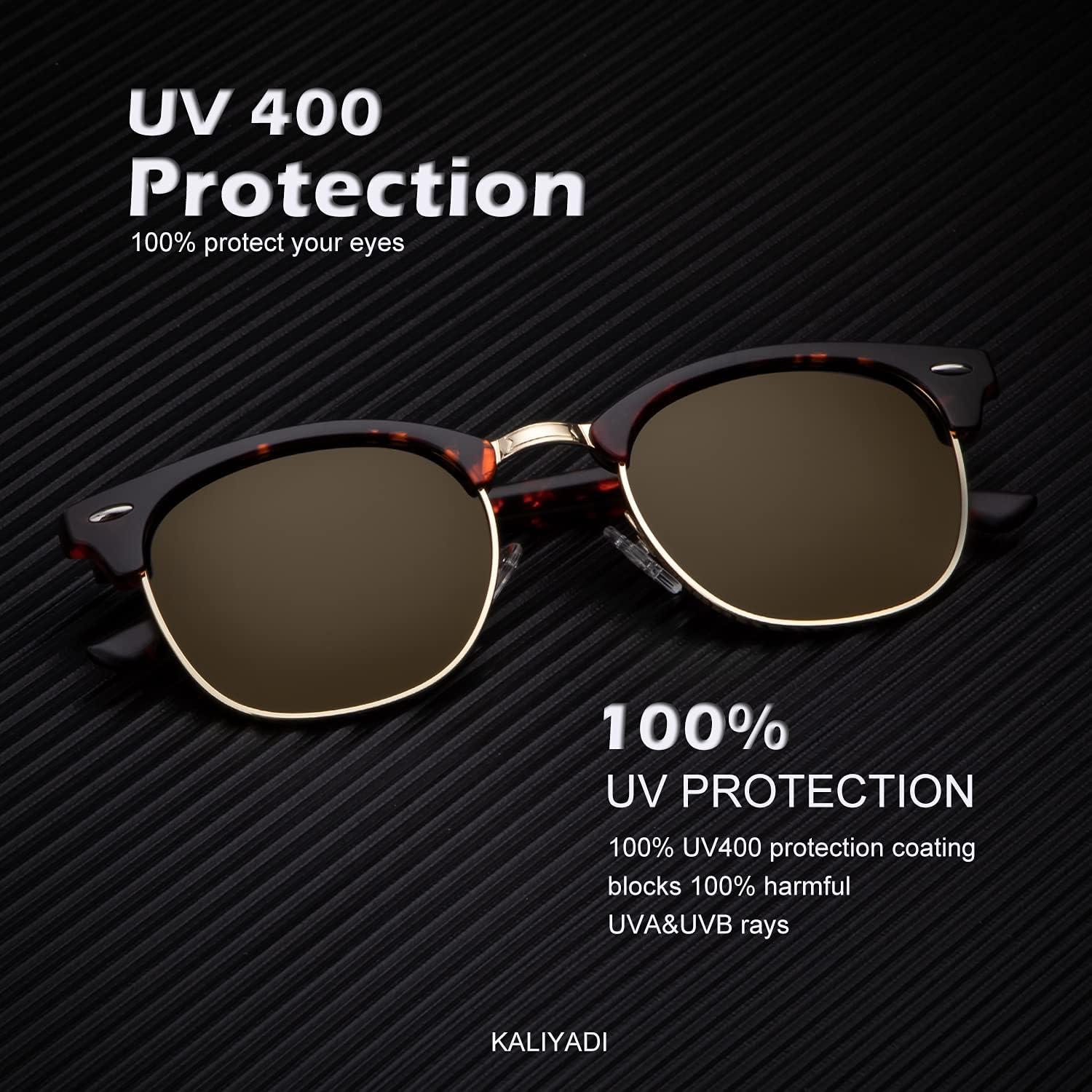 Gafas de sol KALIYADI polarizadas unisex retro UV400