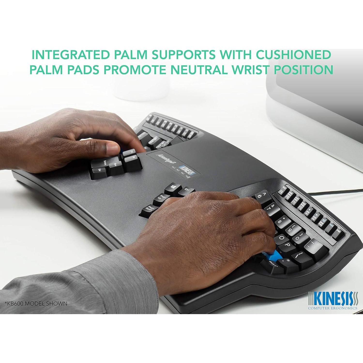 Teclado Ergonómico KINESIS Advantage2 Quiet USB (KB600LFQ)