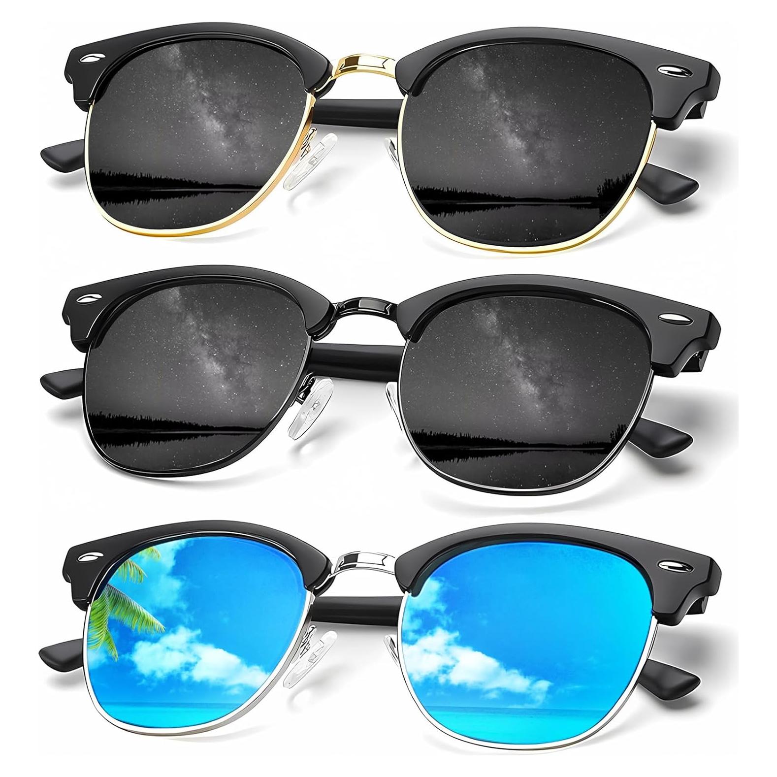 Gafas de sol KALIYADI polarizadas unisex UV400 retro