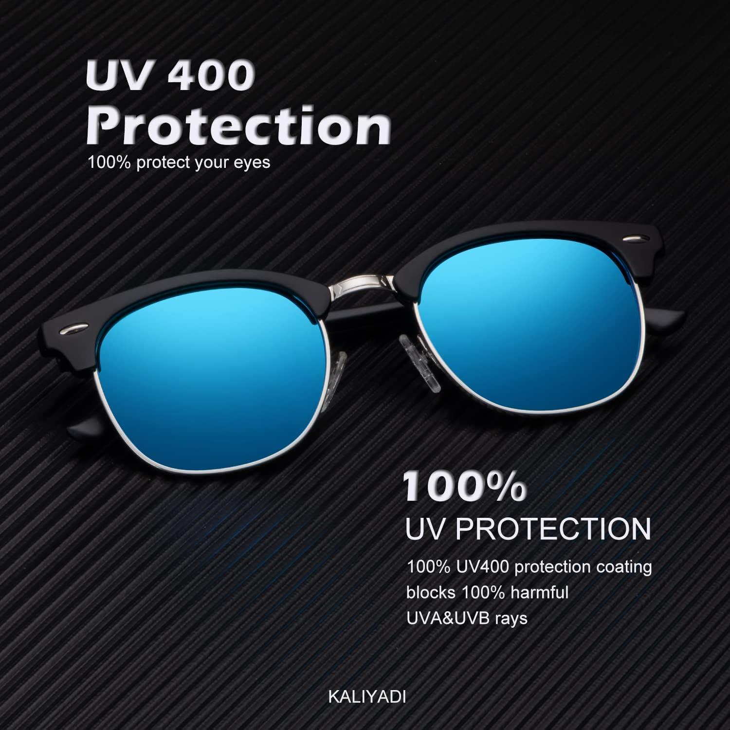 Gafas de sol KALIYADI polarizadas unisex UV400 retro