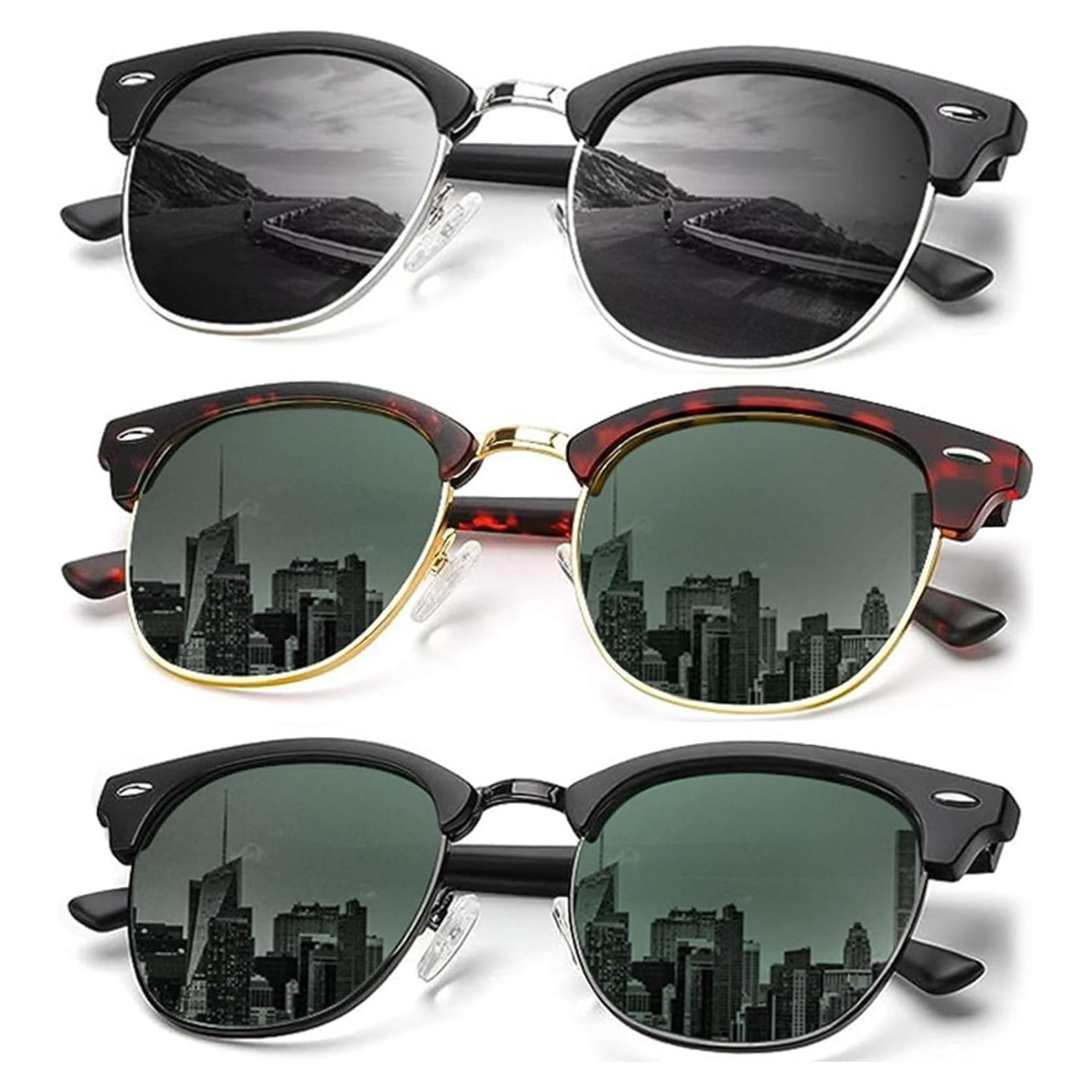 Gafas de sol KALIYADI polarizadas unisex retro UV400