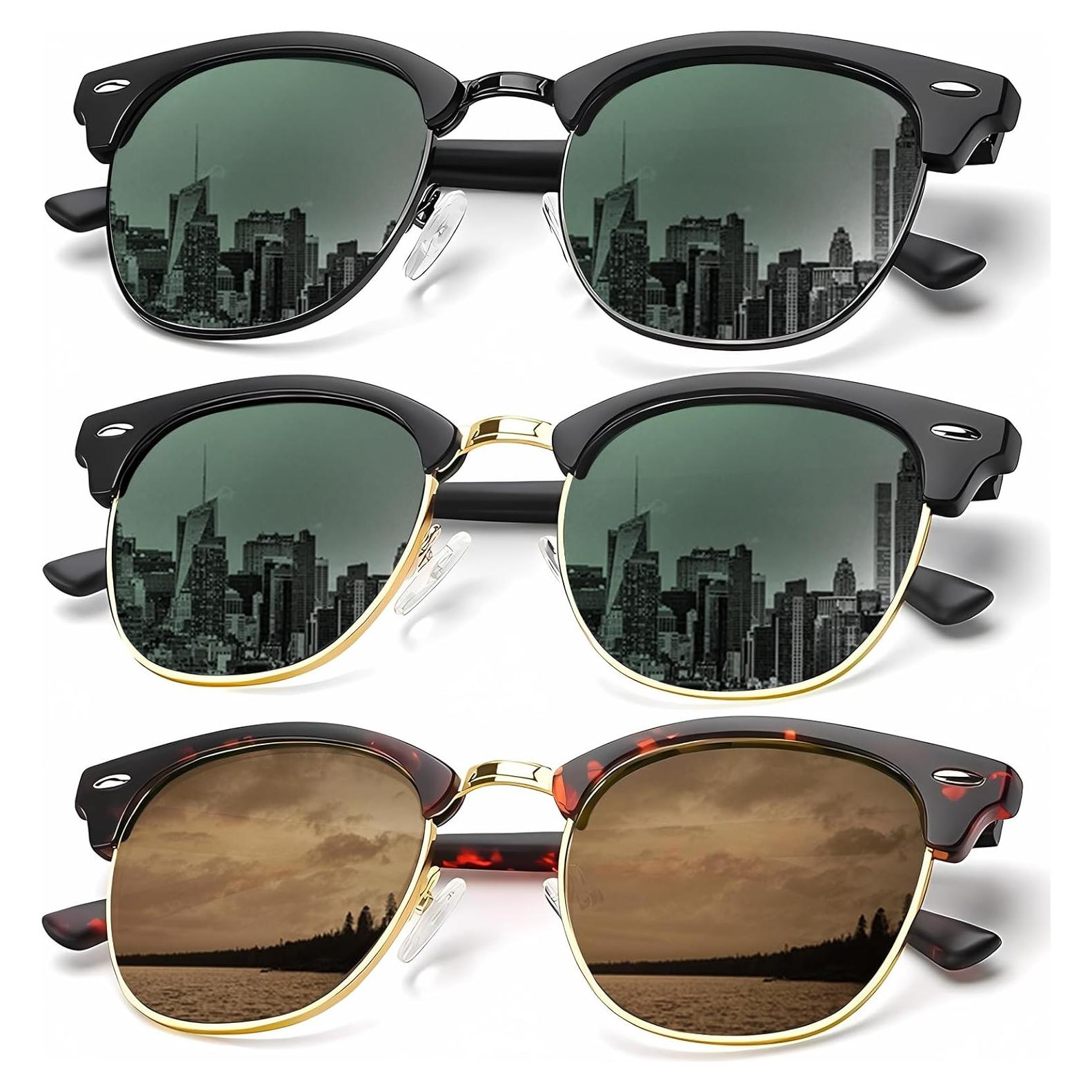 Gafas de sol KALIYADI polarizadas unisex retro UV400