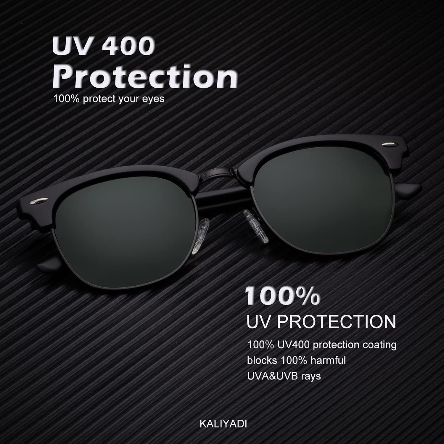 Gafas de sol KALIYADI polarizadas unisex retro UV400