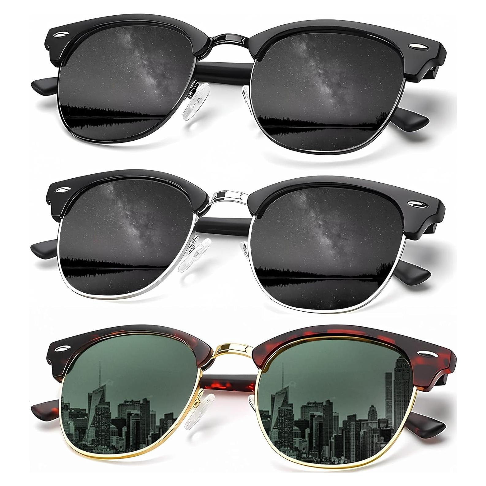 Gafas de sol KALIYADI polarizadas unisex retro UV