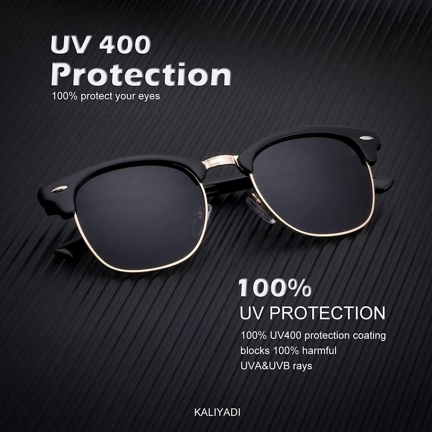 Gafas de sol KALIYADI polarizadas unisex retro UV400