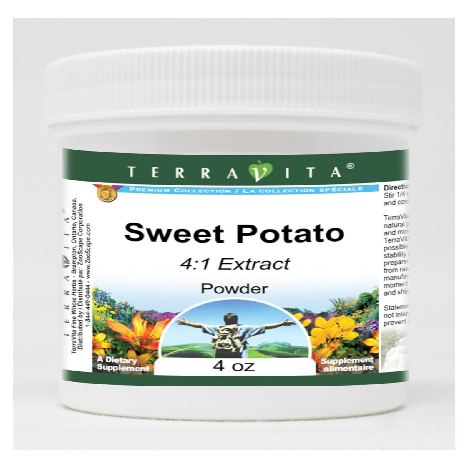 Polvo de Batata 4:1 TerraVita 113 g Sin Rellenos