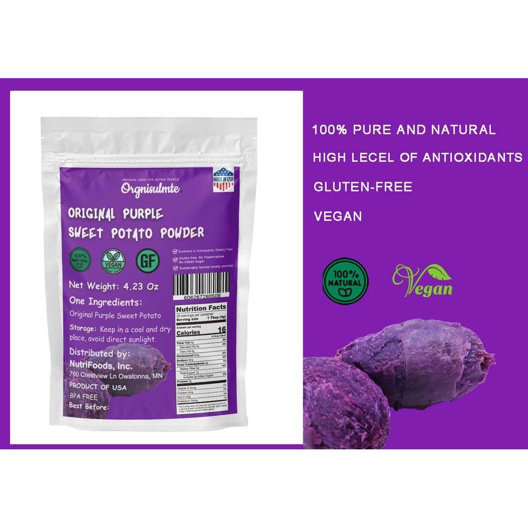 Polvo de Batata Morada NutriFoods 120g - 100% Natural y Puro