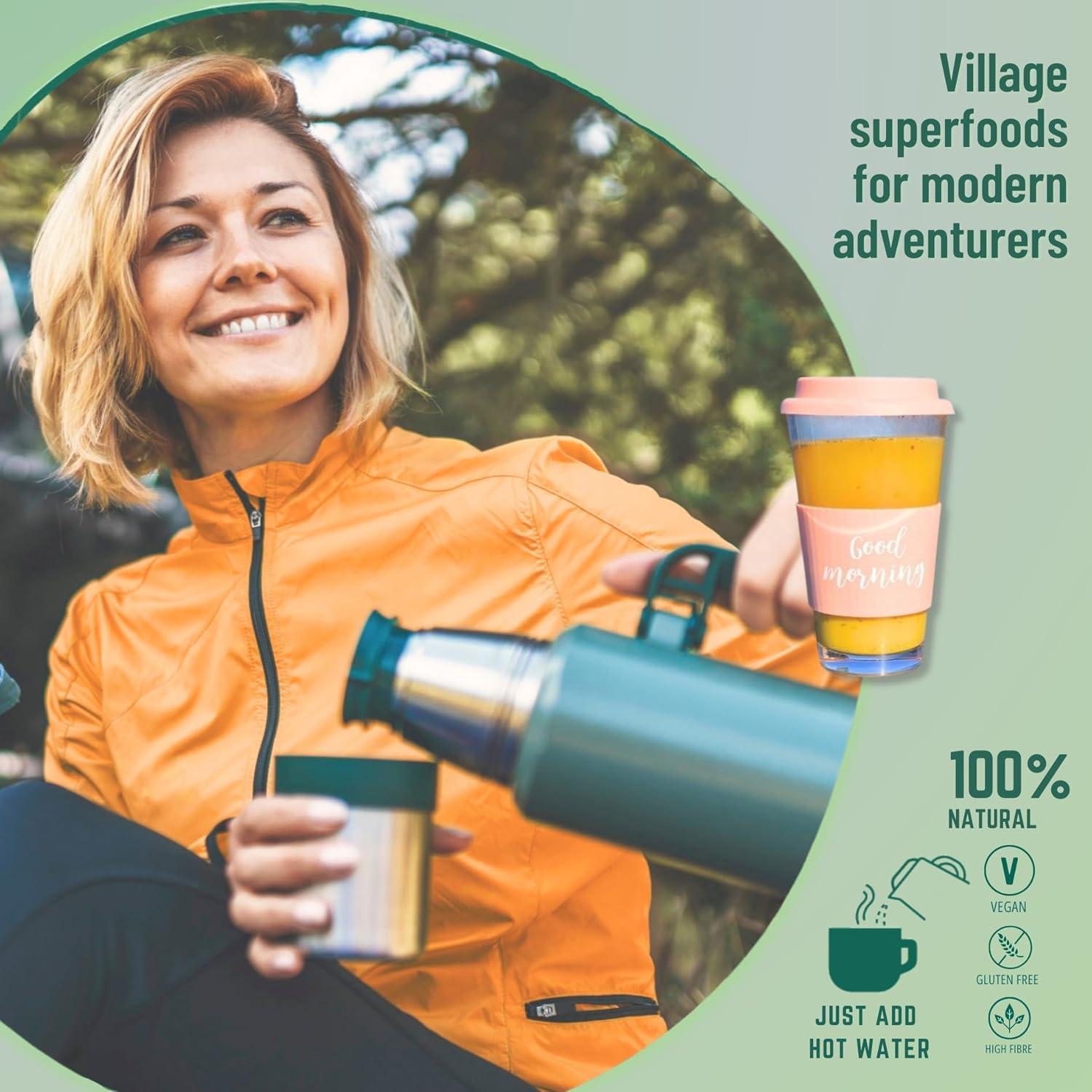 Caldo de Verdura Vegano Moong Pani 3 Paquetes 324.5g