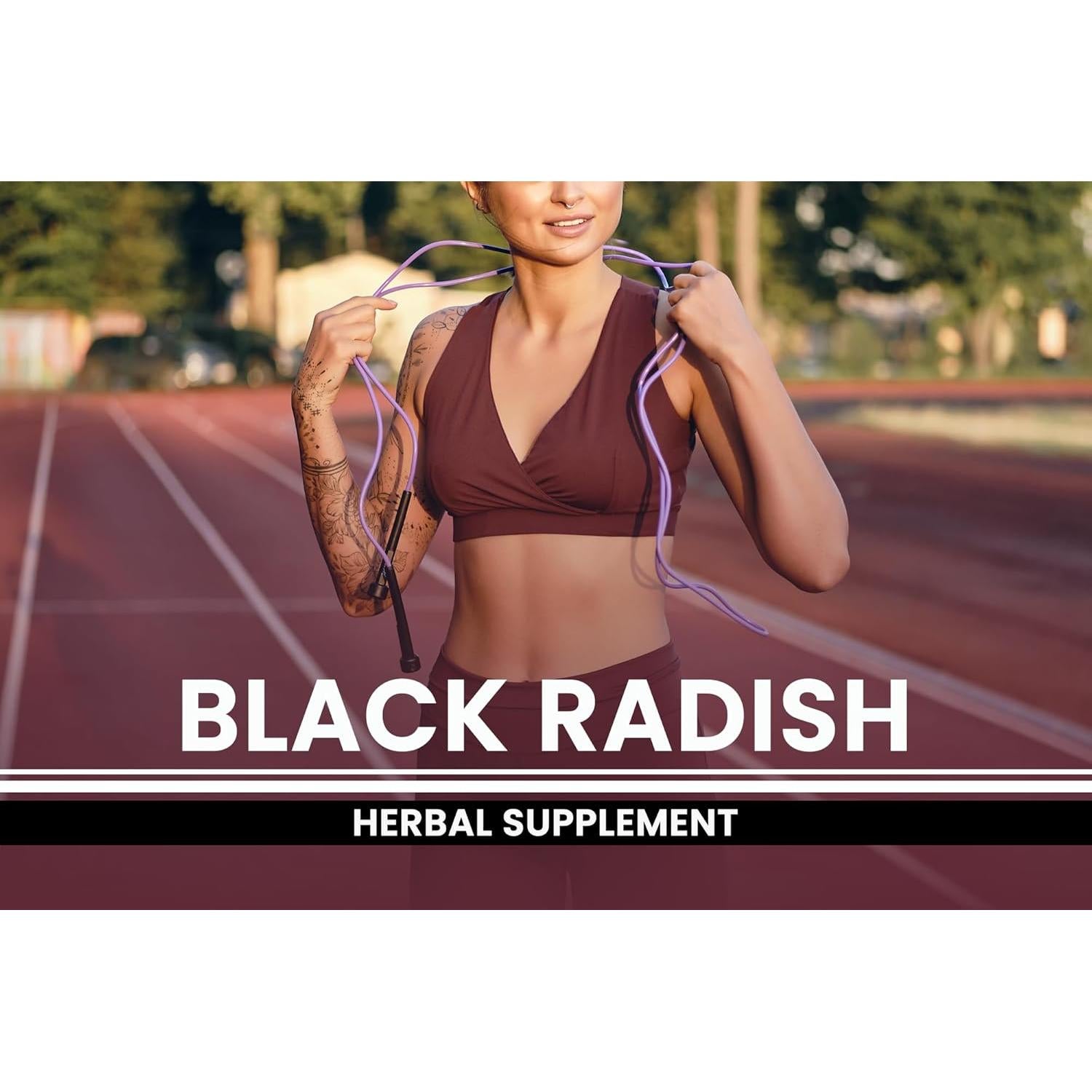 Cápsulas de Rábano Negro Ingredientes Originales 365 Unidades