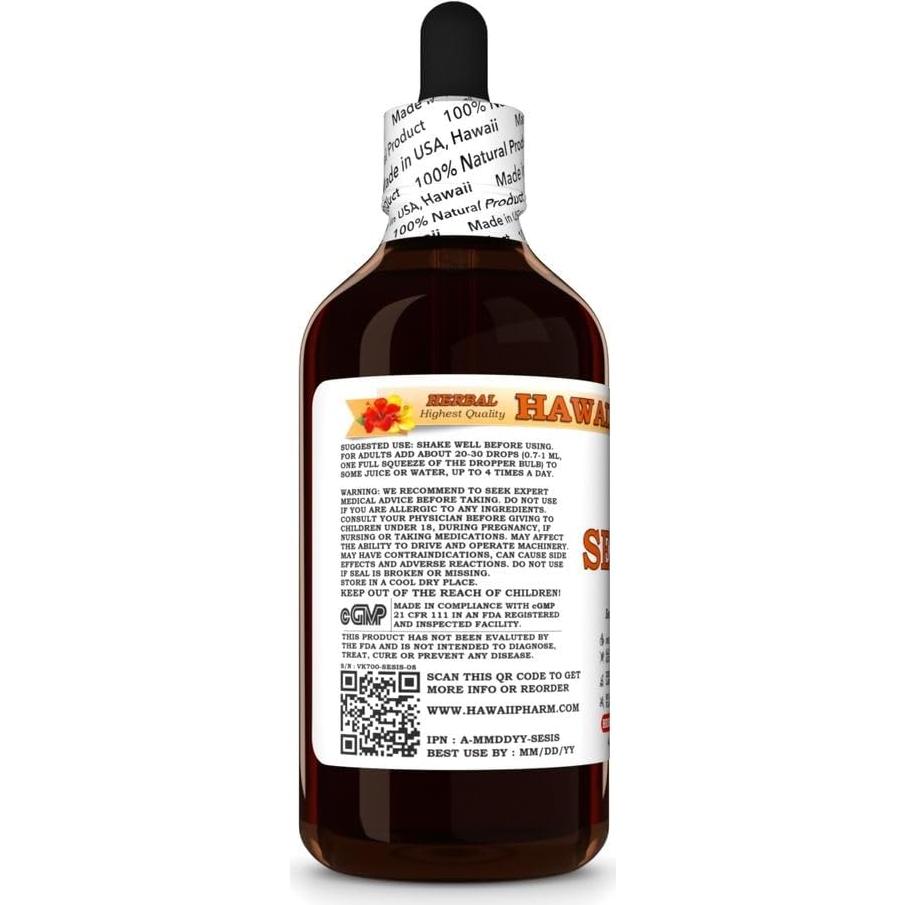 Extracto Líquido de Semilla de Sésamo Hawaii Pharm 118 ml