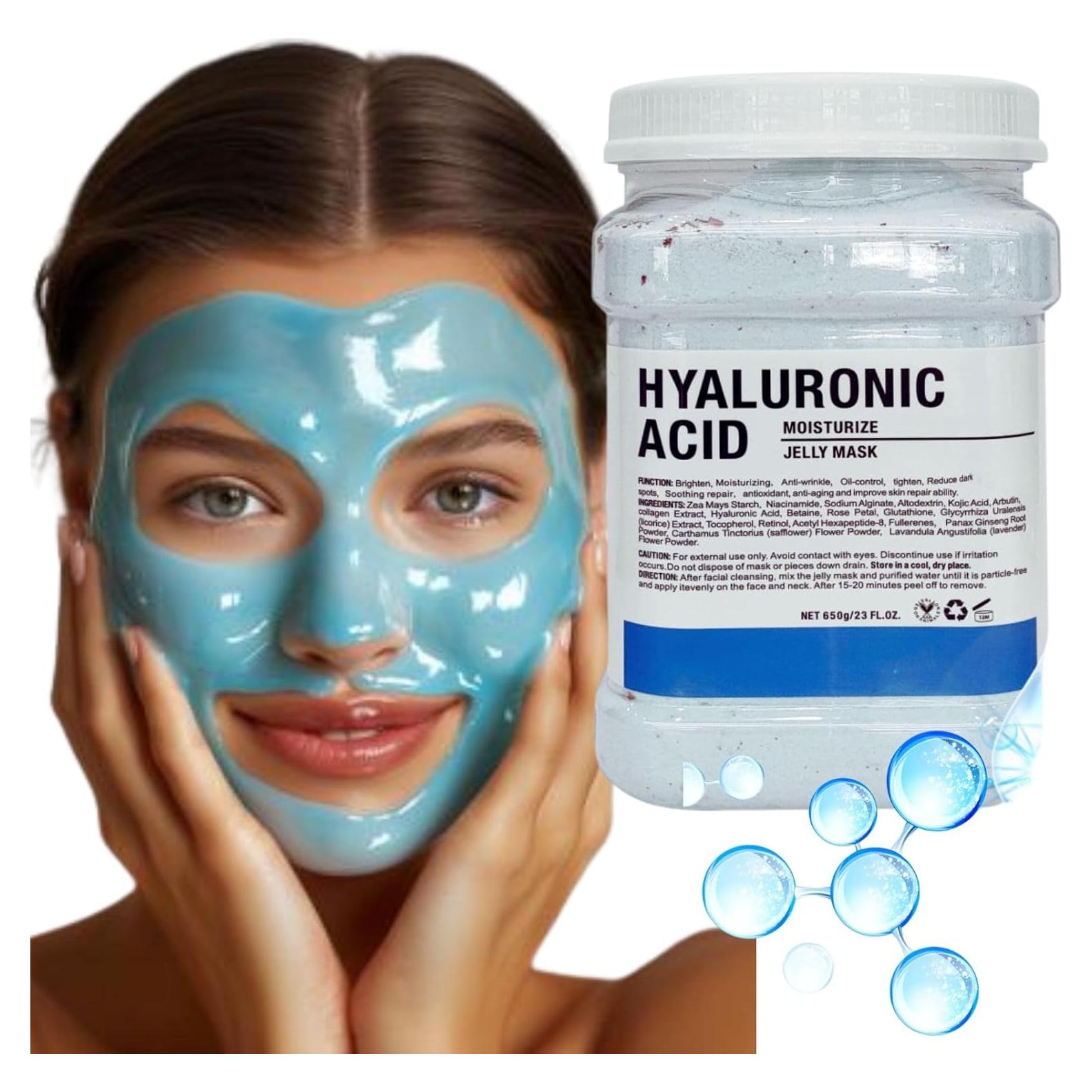 Mascarilla Facial de Gel Vann Skin con Ácido Hialurónico