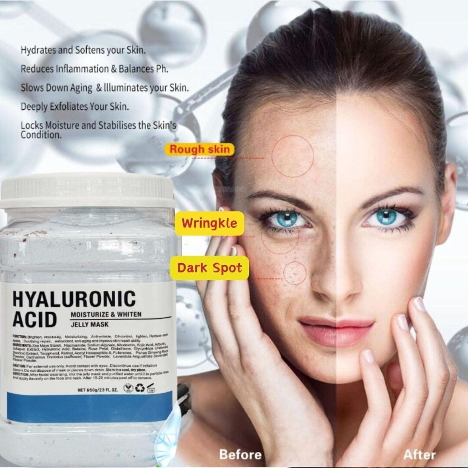 Mascarilla Facial de Gel Vann Skin con Ácido Hialurónico