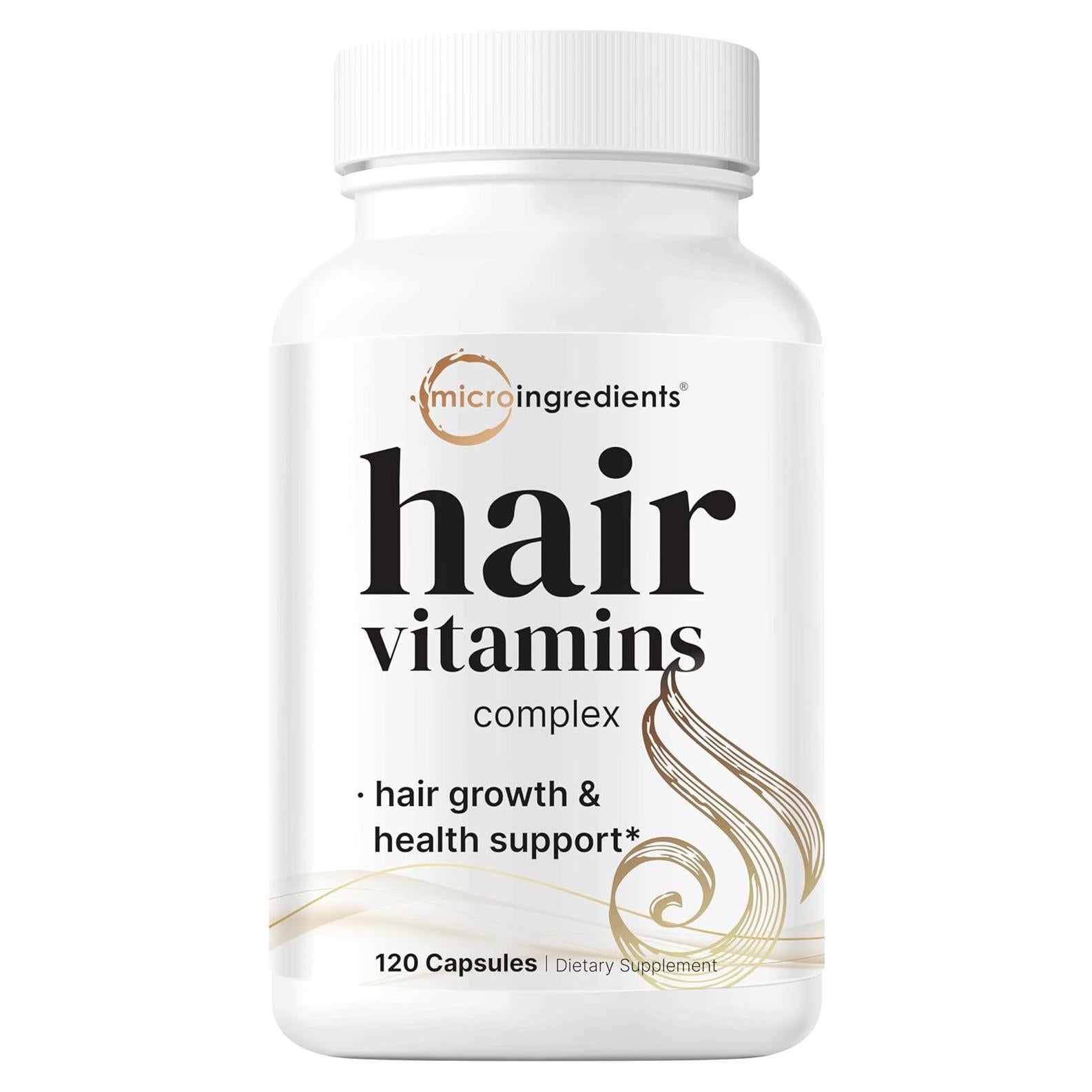 Vitaminas para el Cabello Micro Ingredients 120 Cápsulas 14 en 1