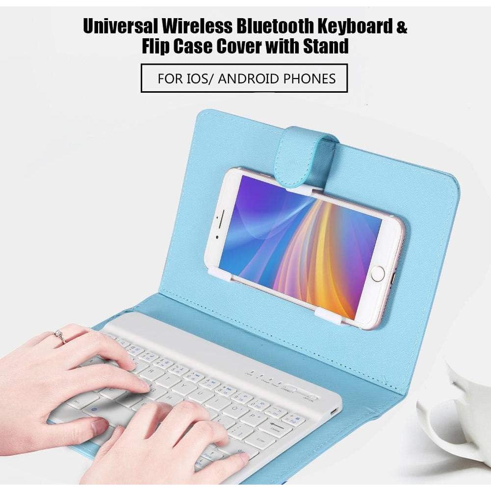 Teclado Bluetooth FOSA con Funda Plegable para Celular
