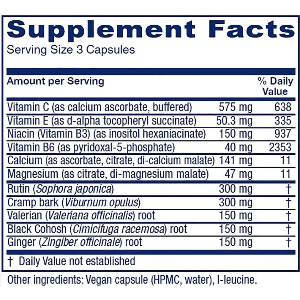 Suplemento Menstrual Vitanica Cramp Relax 15 Cápsulas Veganas