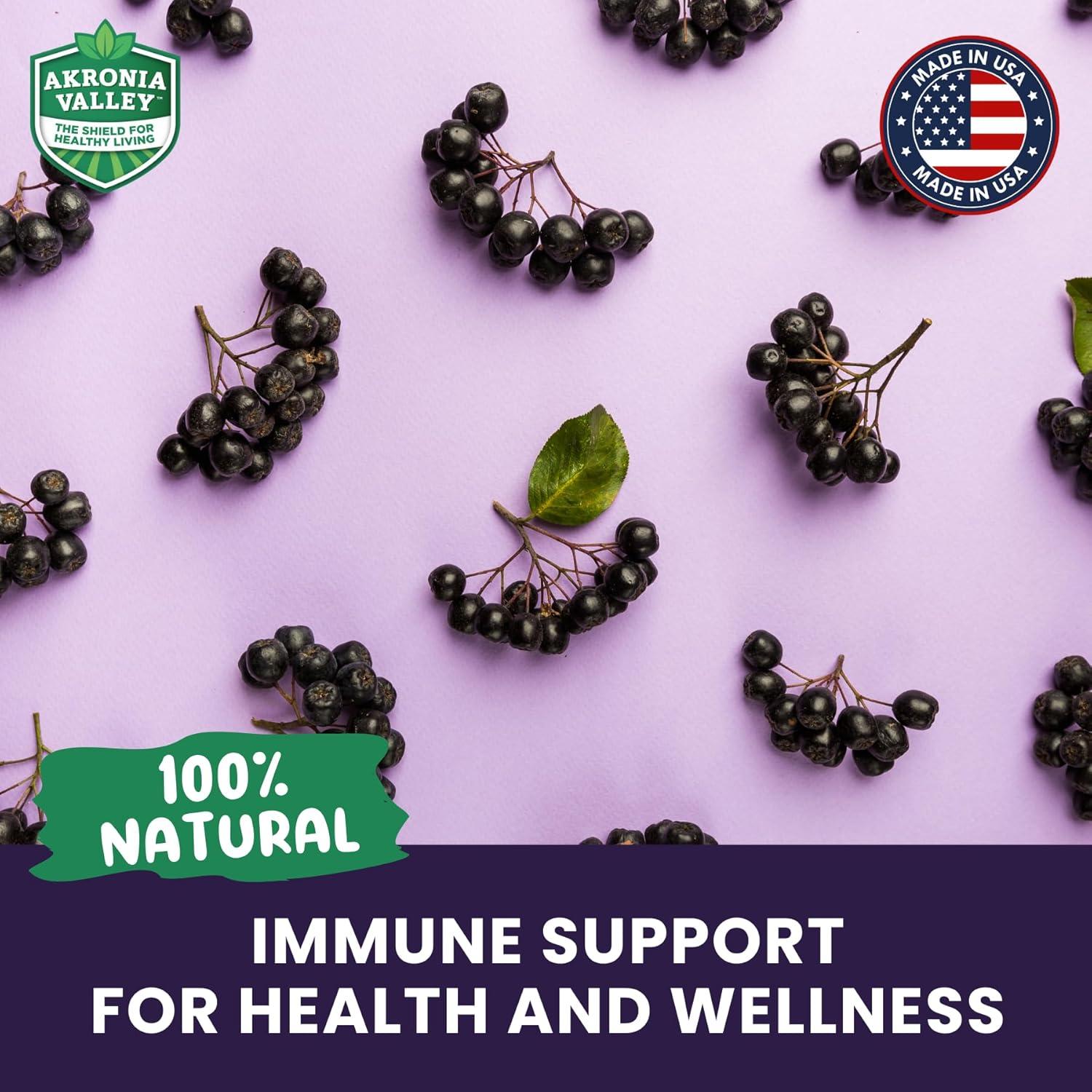 Gomitas Vegetarianas de Aronia Akronia Valley 45 Unidades