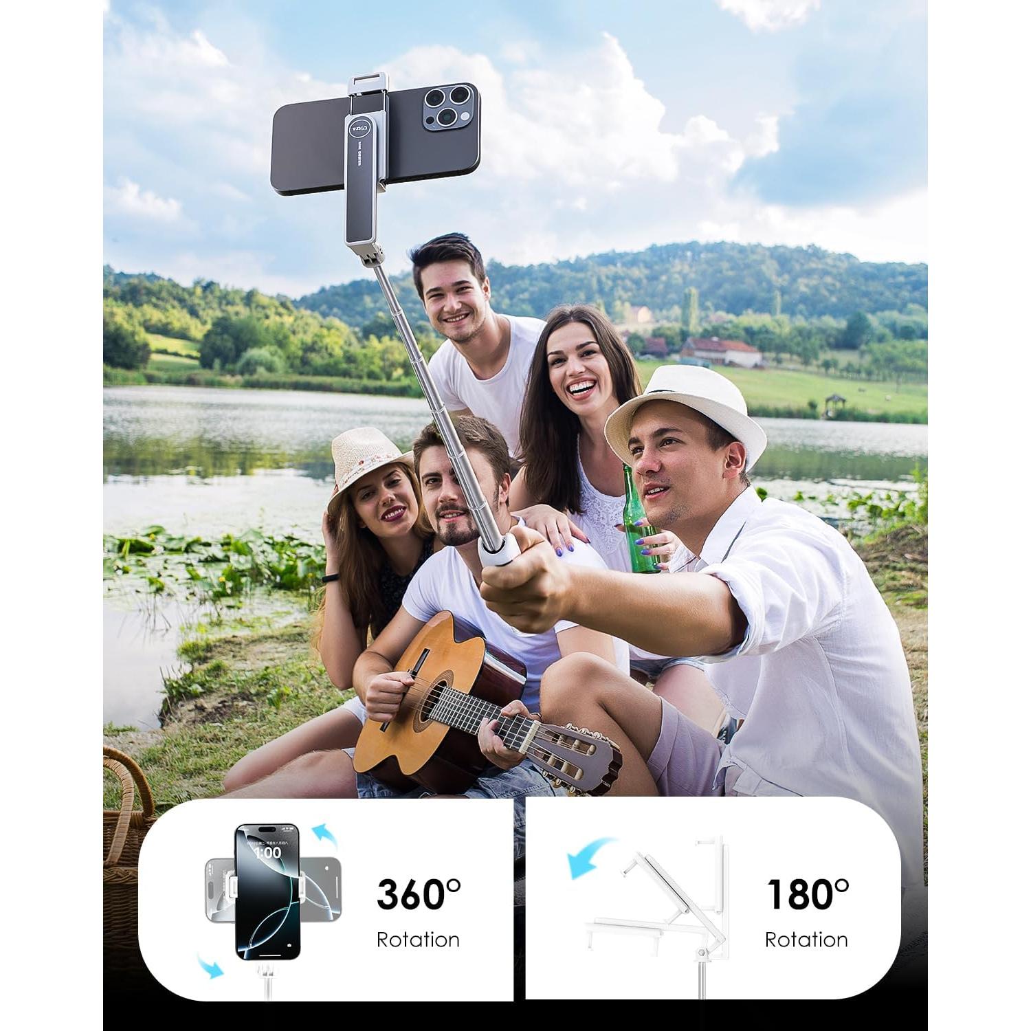 Soporte para Selfie Tripode Viozon Aluminio Inalámbrico 68cm