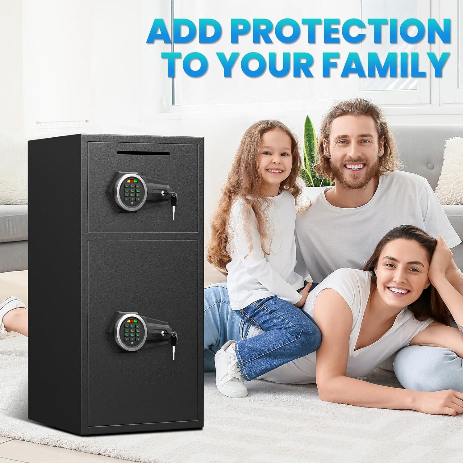 Caja Fuerte Digital Karbeen 6.5 Pies³ a Prueba de Fuego y Agua