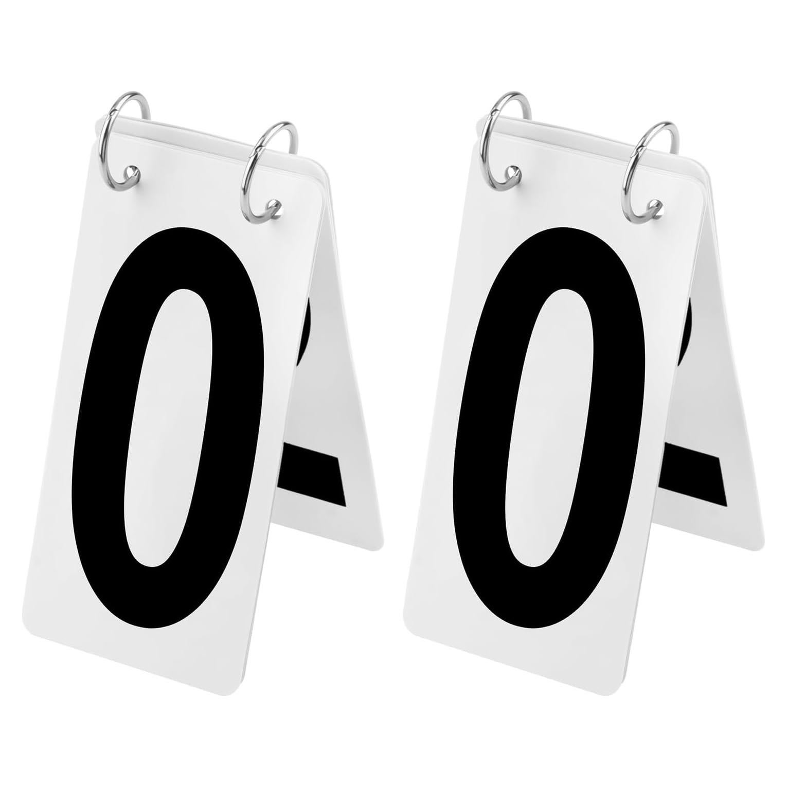 Marcador de Puntuación GOGO 2 Juegos PVC 6.4x12.7cm Doble Cara