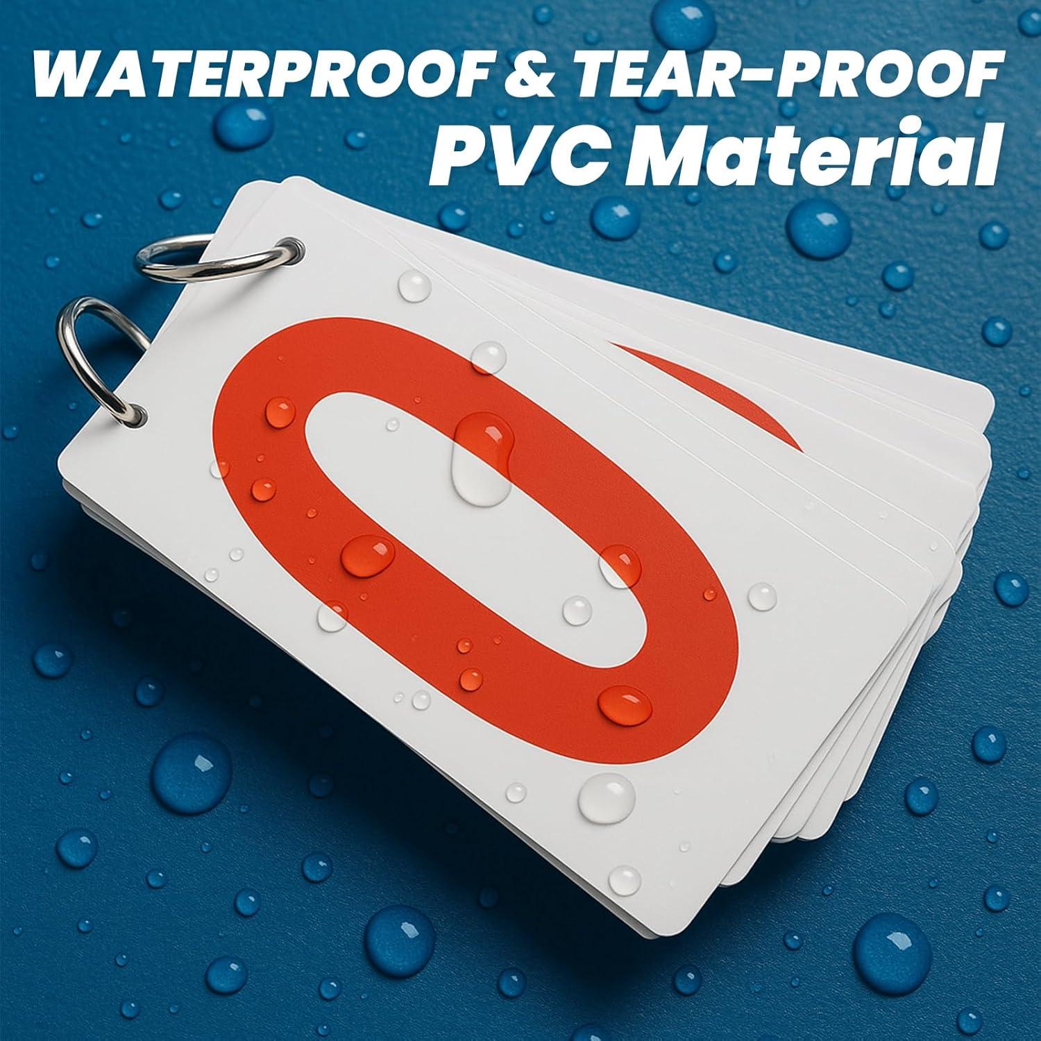 Marcador de Puntuación GOGO 2 Juegos PVC 6.4x12.7cm Doble Cara