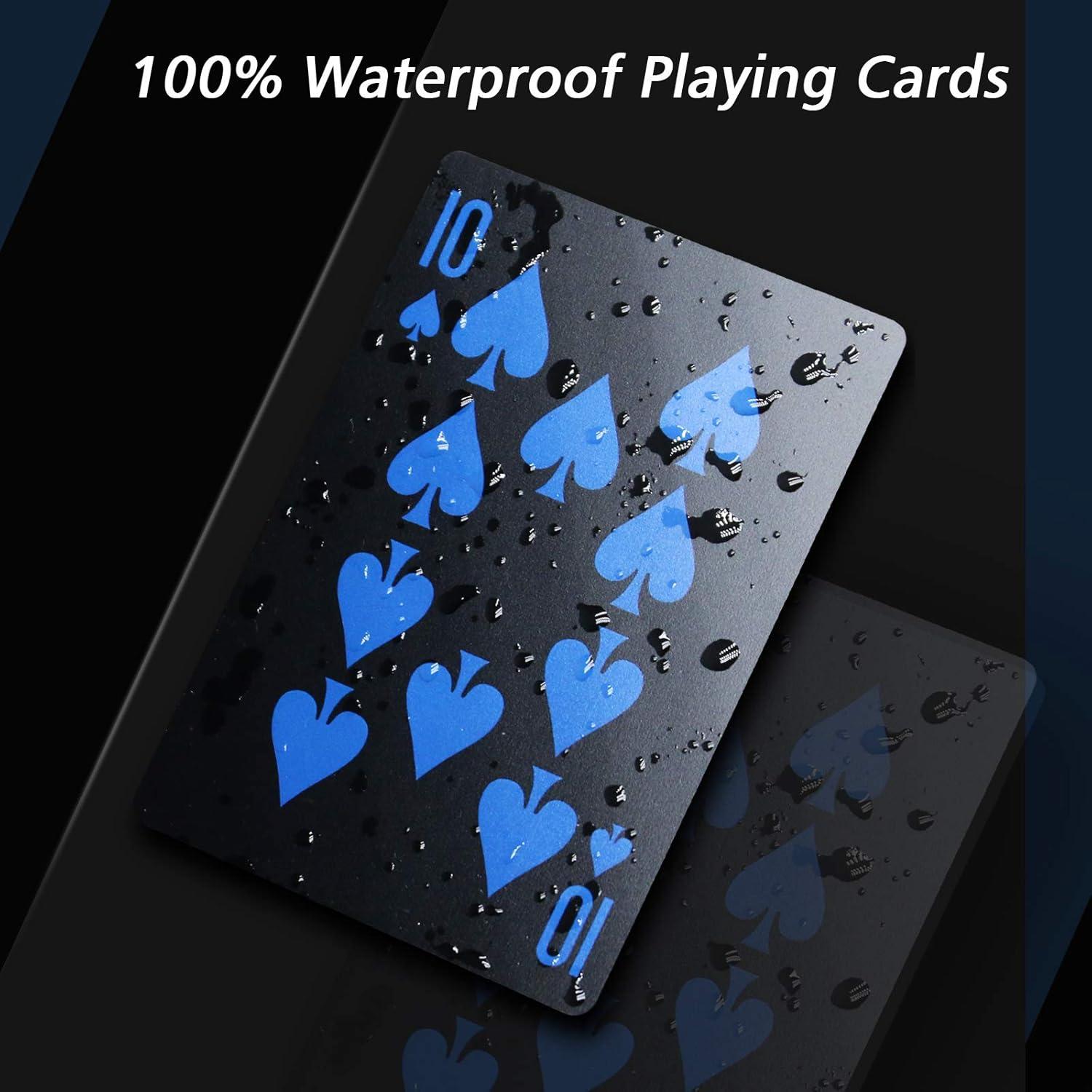 Barajas de Póker Impermeables INTEGEAR - 2 Barajas de Plástico