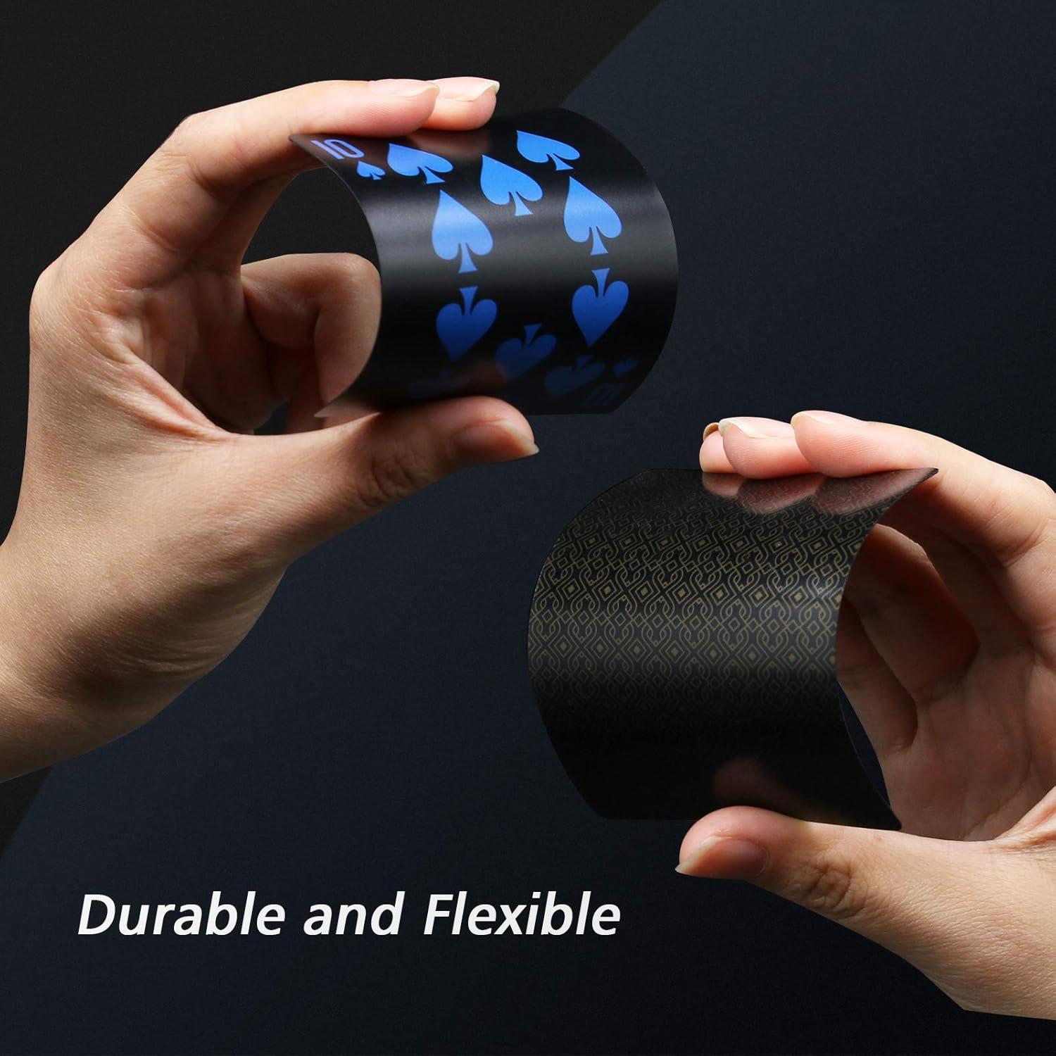 Barajas de Póker Impermeables INTEGEAR - 2 Barajas de Plástico