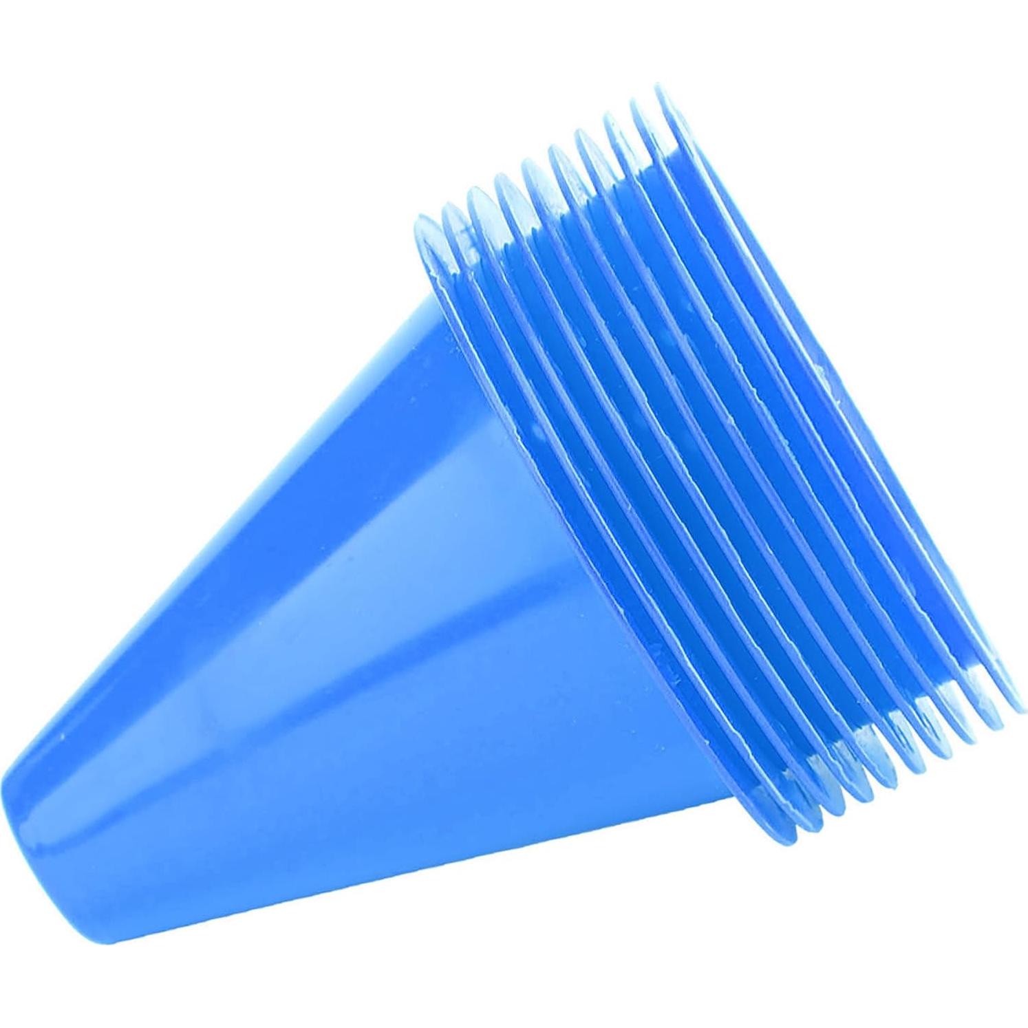 Conos de Entrenamiento de Fútbol Yuecoom - 10 Piezas, Color Azul