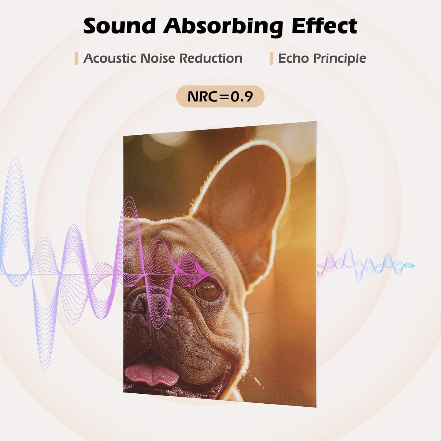 Paneles Acústicos DOLLAR BOSS 8 Pack 121.92x81.28 cm Aislantes