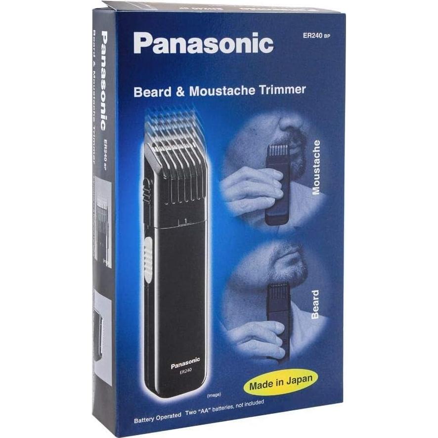 Recortadora de Barba y Bigote Panasonic ER240B Inalámbrica