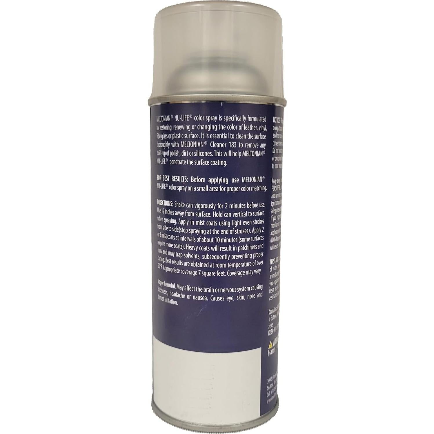 Spray de Color Meltonian Nu-Life 340g para Cuero y Plástico