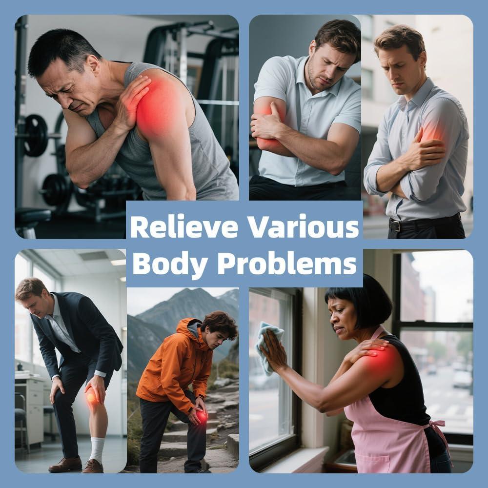 Masajeador Inalámbrico 3 en 1 XMT para Rodillas y Hombros