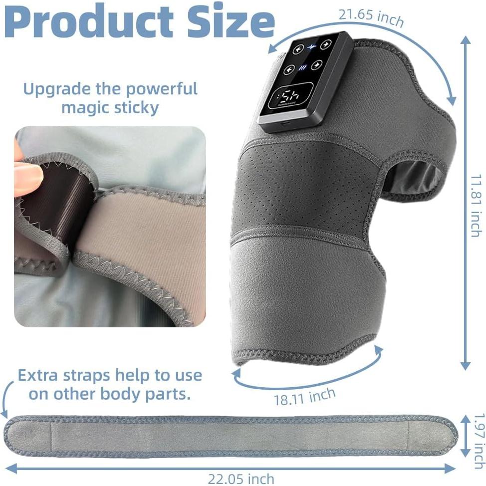 Masajeador Inalámbrico 3 en 1 XMT para Rodillas y Hombros