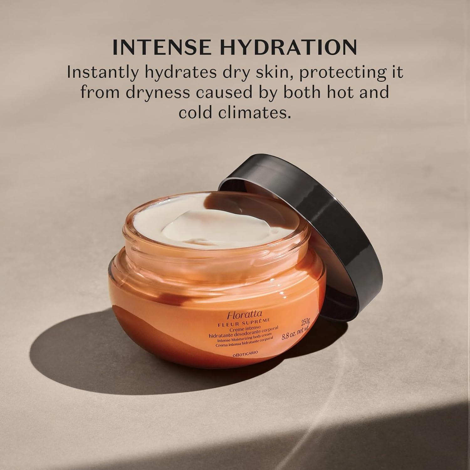 Crema Corporal Hidratante O Boticario Fleur Supreme 248g