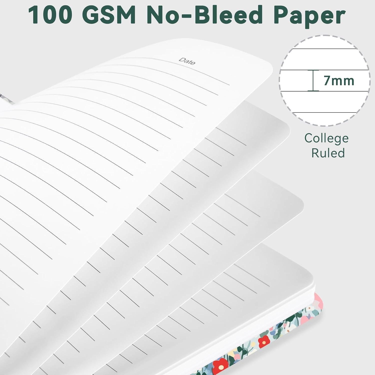 Cuaderno Espiral Tapa Dura CICPAP A5 Rayado 140 Páginas