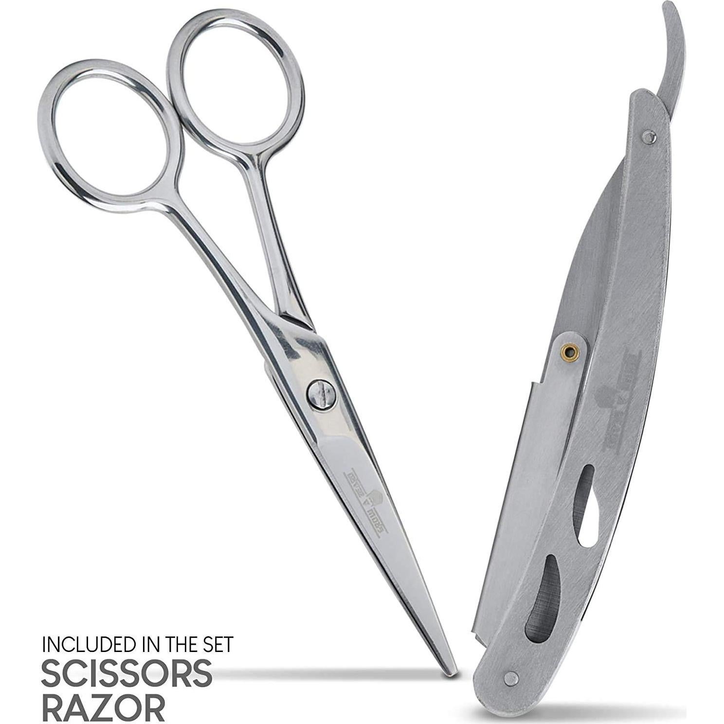 Kit de Cuidado de Barba GROW ALPHA BEARD con Plancha