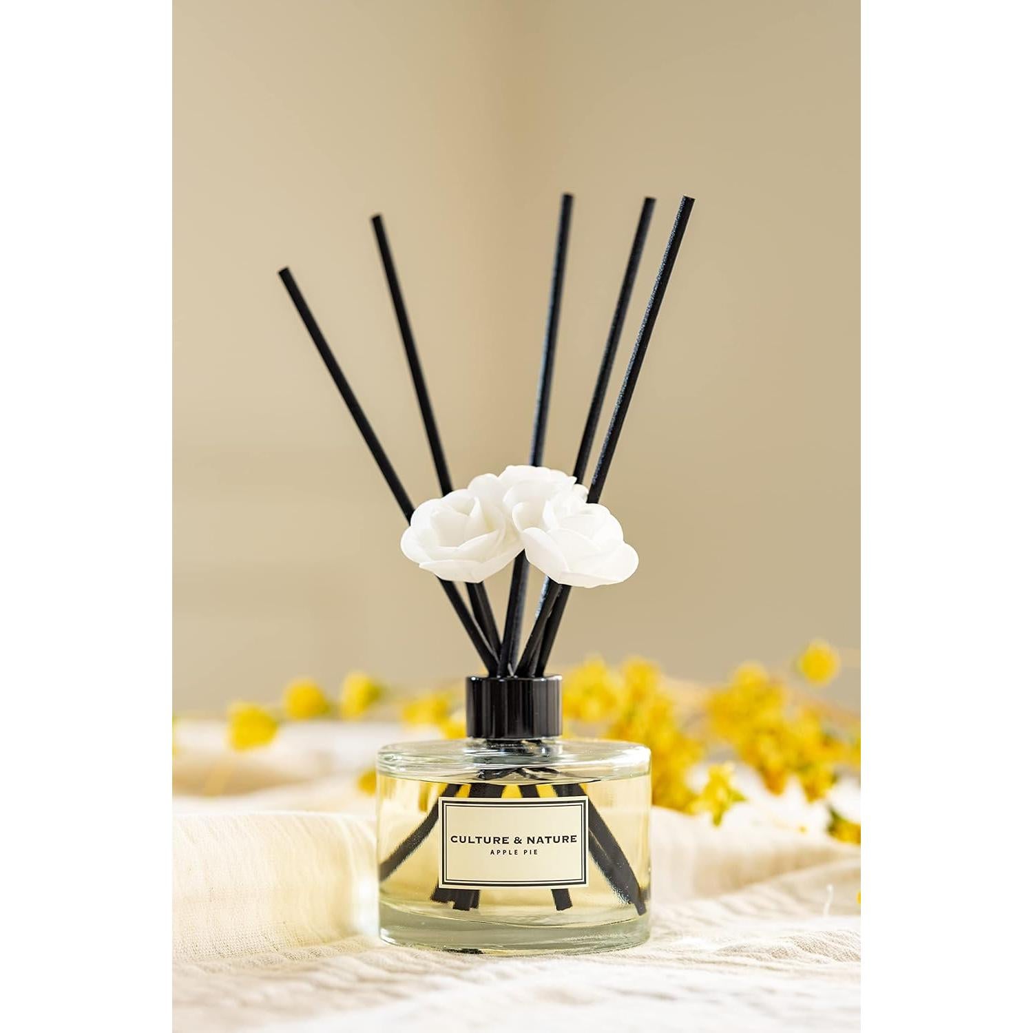 Difusor de Varillas CULTURA Y NATURA 200ml Aroma Pastel de Manzana