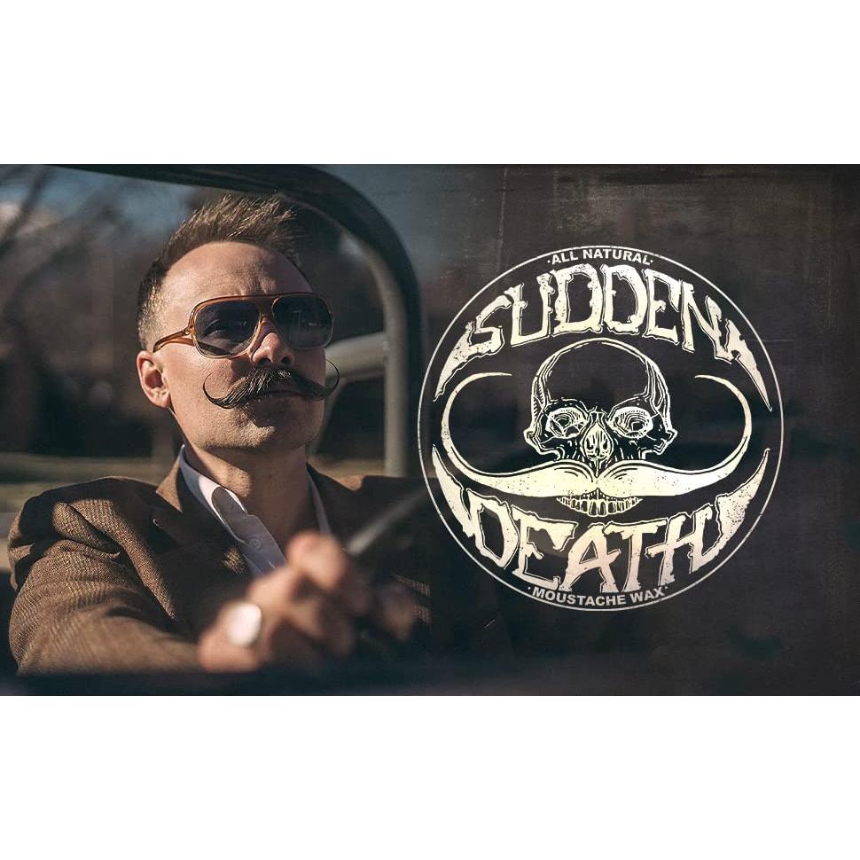 Cera para Bigote Fijación Fuerte Sudden Death 28g