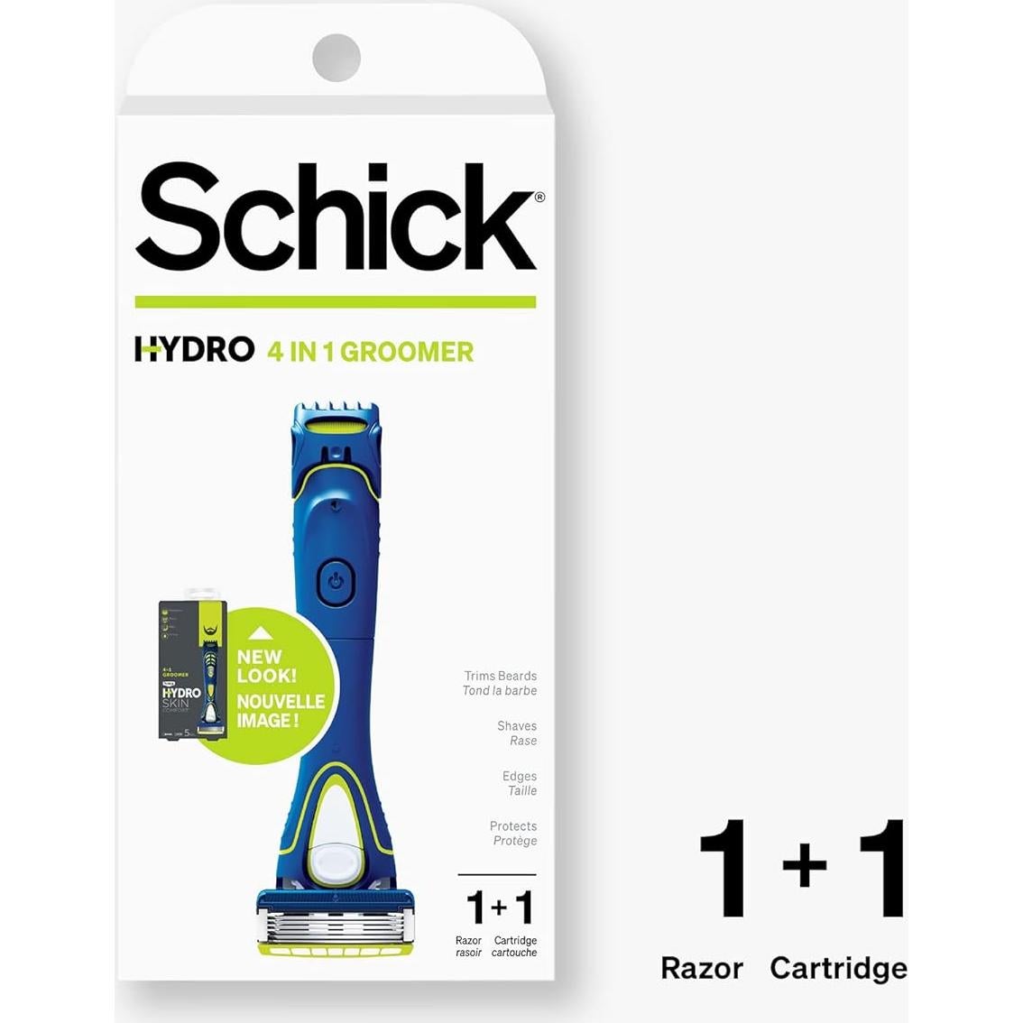 Maquinilla de Afeitar Schick Hydro 5 con Recortador 3 en 1