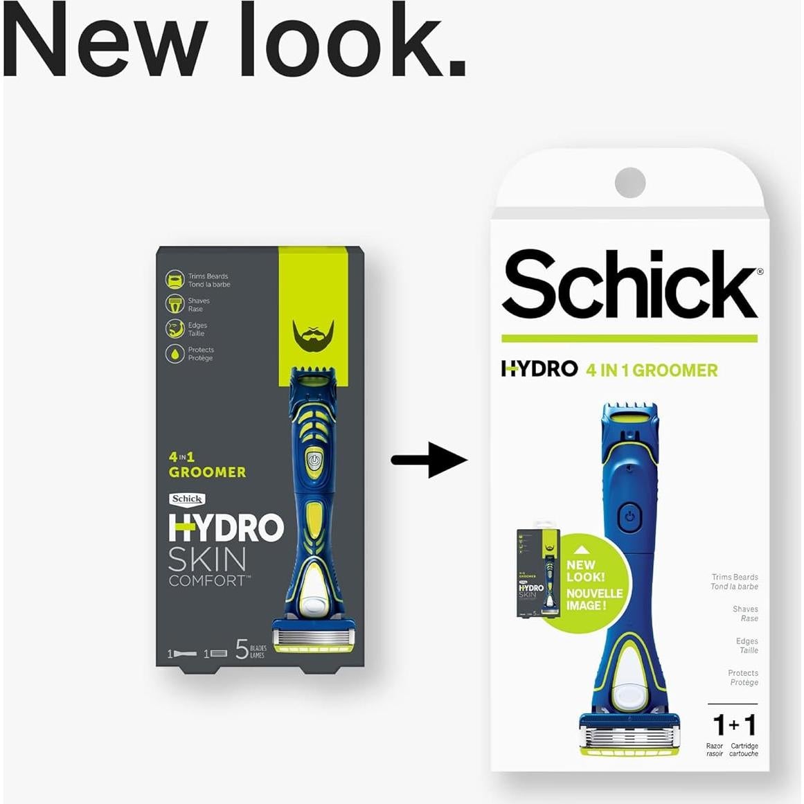 Maquinilla de Afeitar Schick Hydro 5 con Recortador 3 en 1