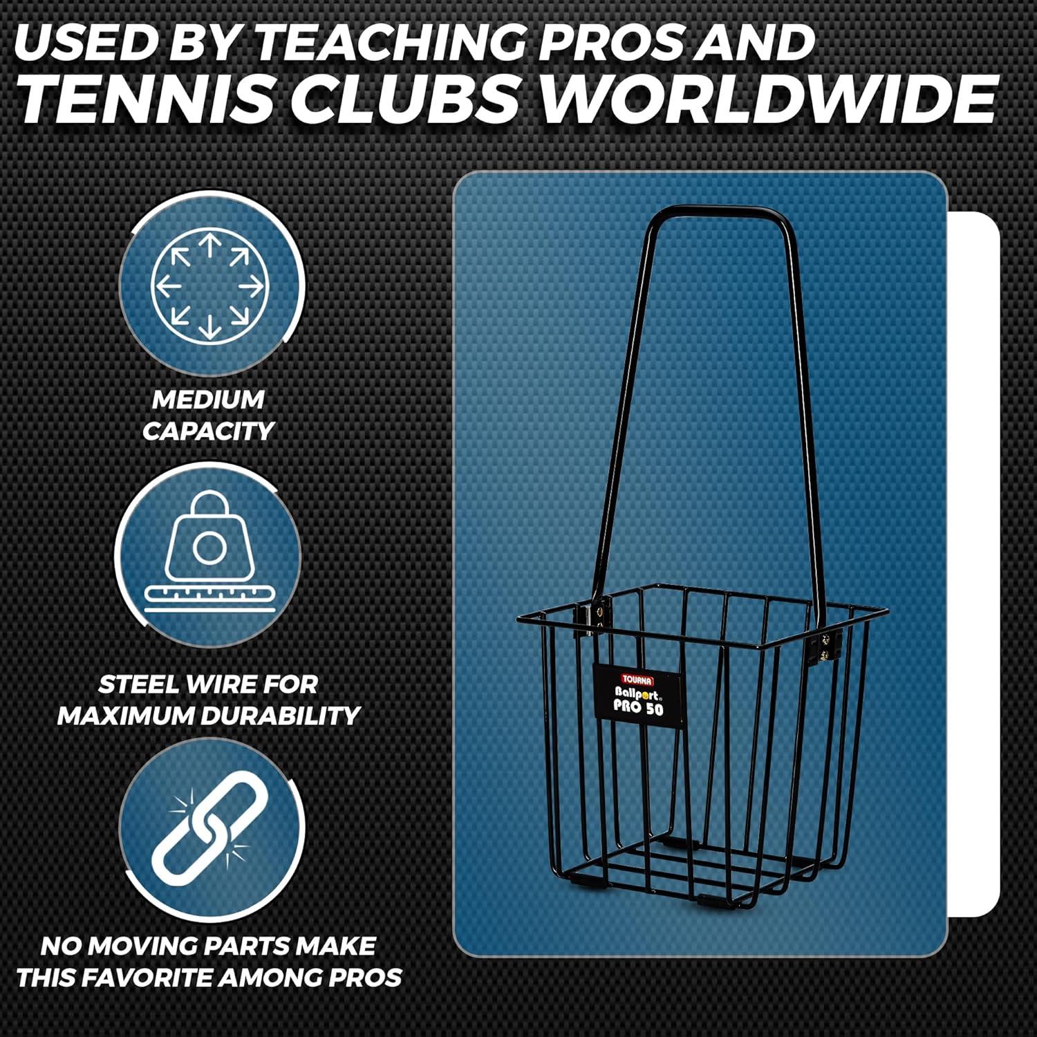 Recolector de Pelotas de Tenis Tourna Ballport Pro 50