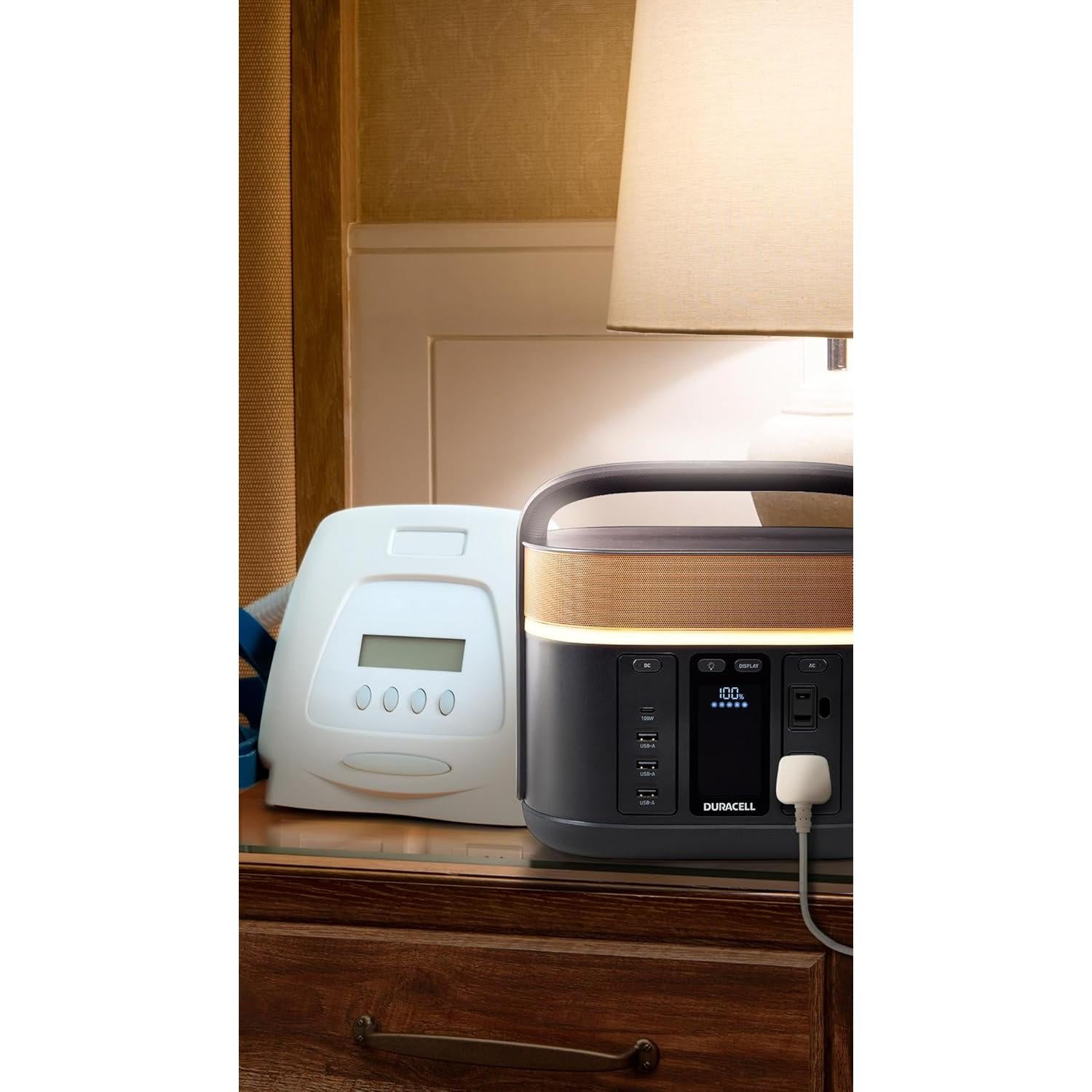 Estación de Energía Portátil Duracell G350 350W Batería de Litio