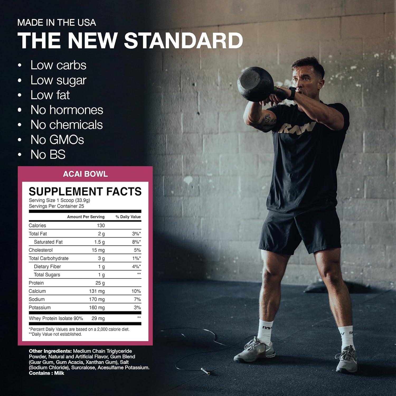 Proteína Vegana RAW Tazón de Acai 20g - 25 Porciones