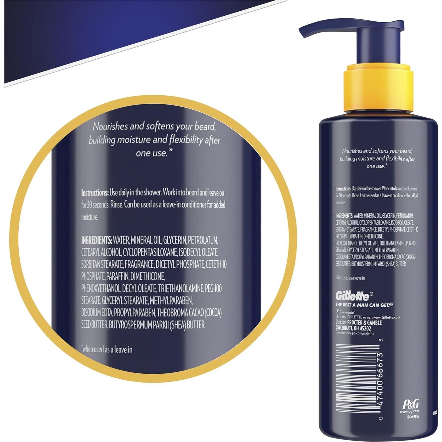 Acondicionador para Barba Gillette Enrich 216ml Hidratante