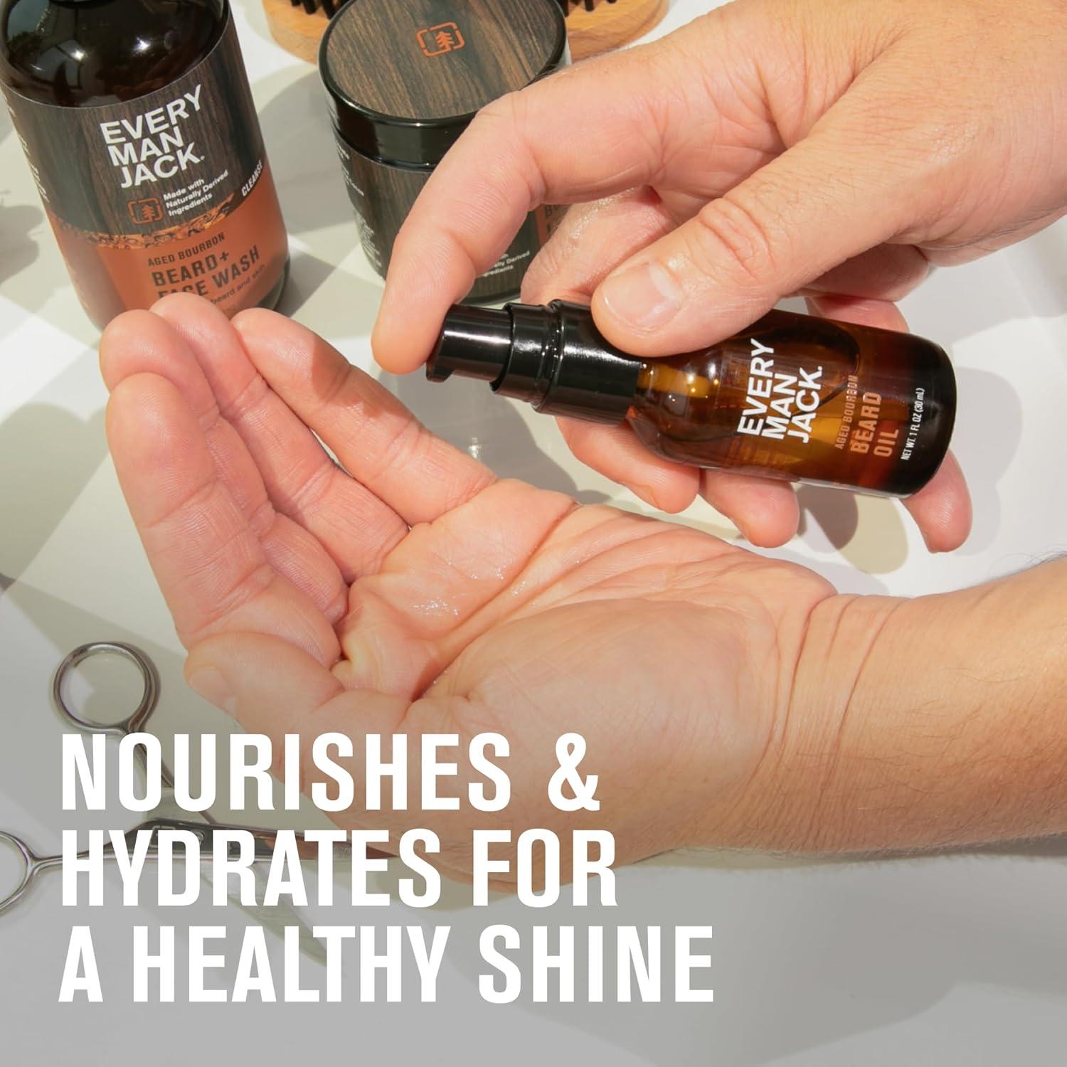 Aceite para Barba Every Man Jack - Bourbon Añejo - 28 g