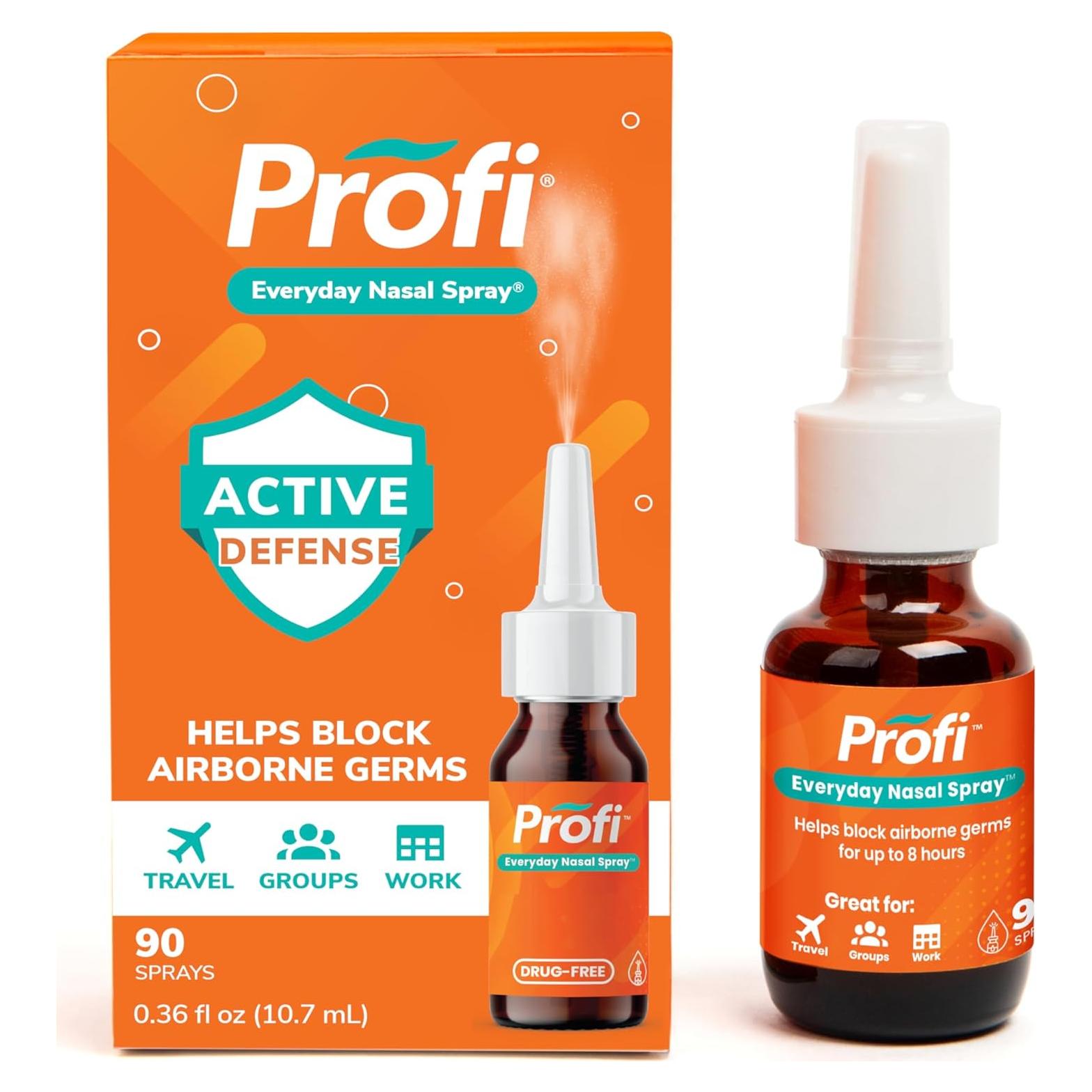 Spray Nasal Profi 10.7 ML - Defensa contra Alergias y Gérmenes