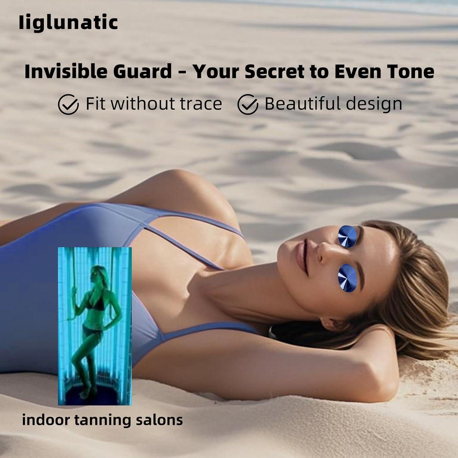 Gafas de bronceado desechables Iiglunatic - 100 piezas UV