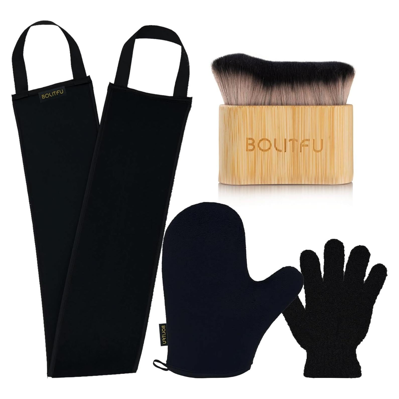 Kit de Aplicador de Autobronceador BOLITFU - 4 Piezas