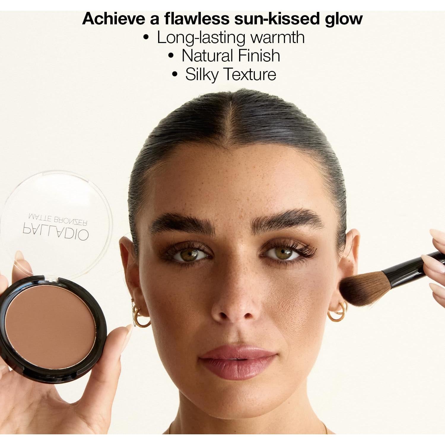 Bronceador Mate Palladio 9.92g Sin Líneas de Bronceado