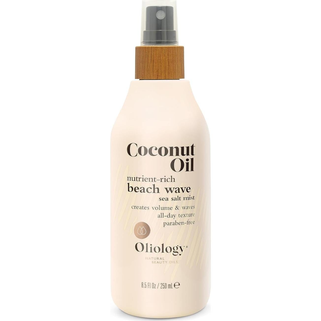 Spray de Aceite de Coco Oliology 236.6 ml - Olas de Playa y Volumen